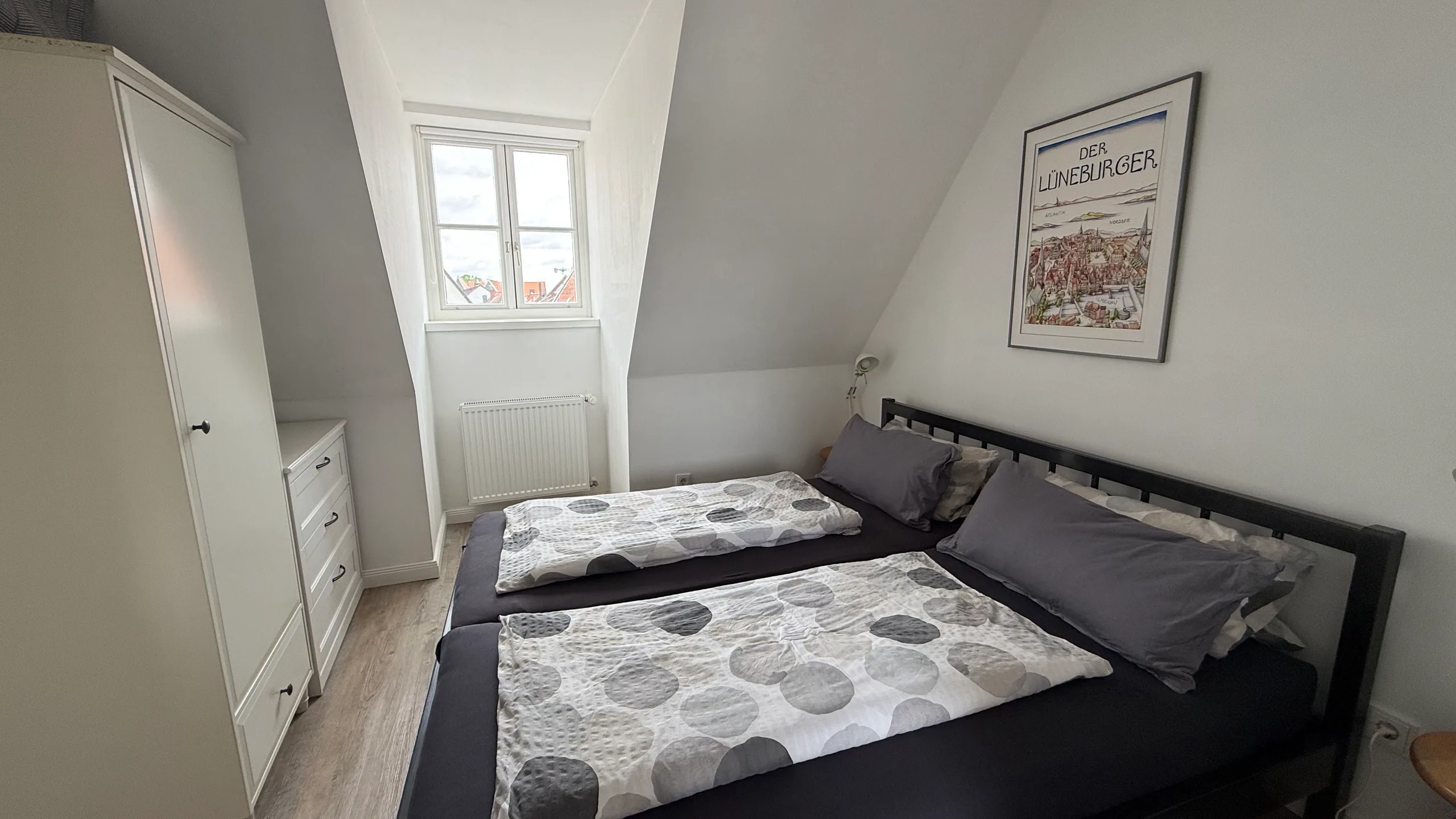 Schlafzimmer der Fewo Castle